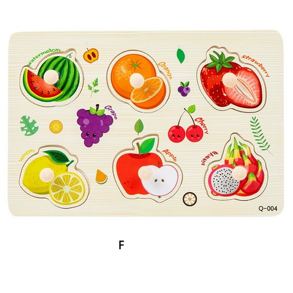 Wooden Alphabet Puzzle Board, Number Letter Learning Toy, Early Education Cognitive Grasp Toy, Montessori Fine Motor Skill Development, Toddler Educational Puzzle Game