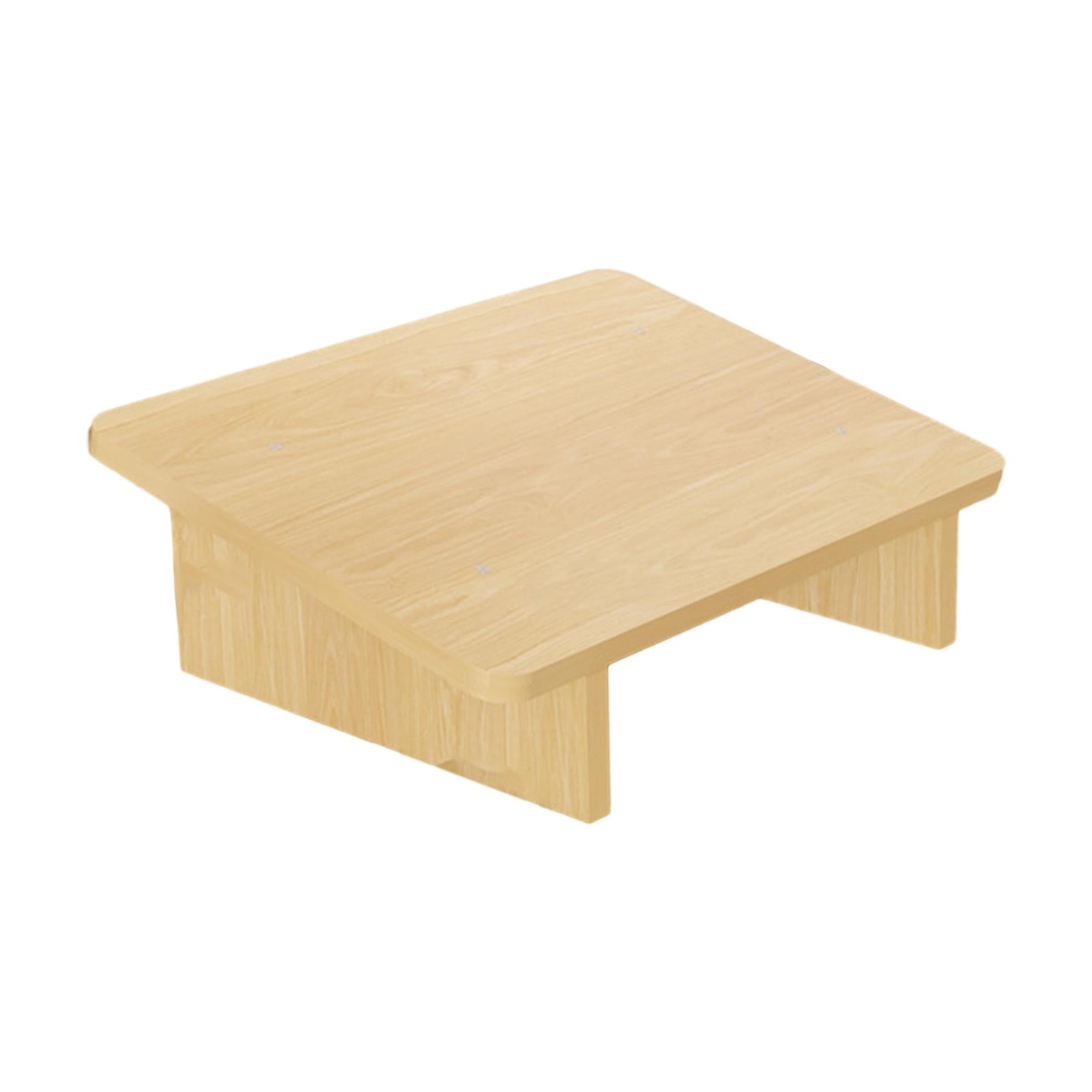 Wooden Office Desk Footrest Foot Rest Accessories Ergonomic for