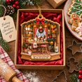 Wooden Ornament Christmas Baking Nook Tree Hanging for Cookie Bakers ...