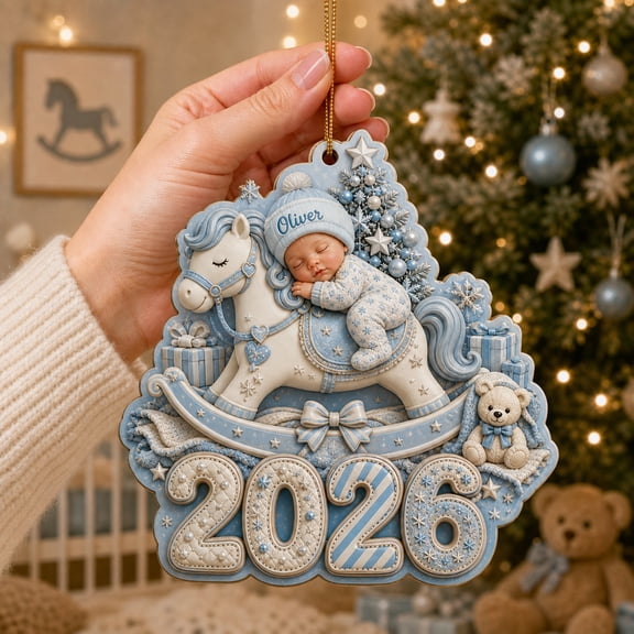 Thema Rocker Rocking Horse Ornament