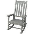 thumbnail image 1 of Wooden Oversized Porch Rocker Chair With Wide Seat and Tall Backrest,High Back Smooth Rocking Chairs for Outdoor & Indoor, 1 of 10