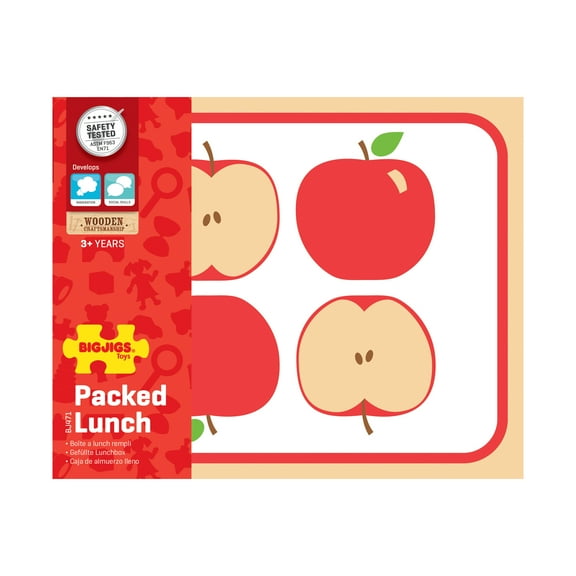 Bigjigs Toys Wooden Packed Lunch