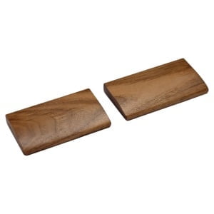 Wooden Palm Rest for NocFree Lite Split Keyboards-Magnetic Tenting, Durable, Anti-Slip, Pain Relief