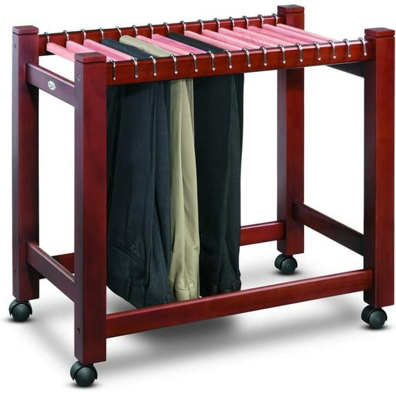 Wooden Pant Trolley/Trouser Rack
