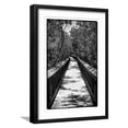 thumbnail image 1 of Art.com Wooden Path in the middle of a Forest in Florida Photographic Print by Philippe Hugonnard, Black Frame Wall Art, 17" x 23", 1 of 5