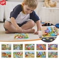 thumbnail image 1 of Wooden Peg Puzzle for Toddlers, Kids' Educational Preschool Peg Puzzle Toy, Animal Scene Sensory Montessori Early Learning Toy, Ideal Gift for Boys Girls Ages 1 2 3 Years Old, 1 of 2