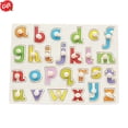 thumbnail image 1 of Wooden Peg Puzzle for Toddlers, Kids' Educational Preschool Peg Puzzle Toy, Easy-Grab Peg Letters Shape Matching Toy, Family Play Birthday Ideal Gift for Boys Girls Ages 3 4 5 6 Years, 1 of 8