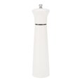 thumbnail image 1 of Wooden Pepper Grinder 8.5" Adjustable Coarseness Salt Hand Shaker for Kitchen Restaurant Cooking White, 1 of 4