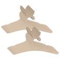 thumbnail image 1 of Wooden Pet Clothes Hangers for Dog and Cat Apparel Storage and Display, Set of 10, 1 of 6