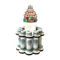 Wooden Pet Graduation Stand Decoration with Money Holder for Party Display