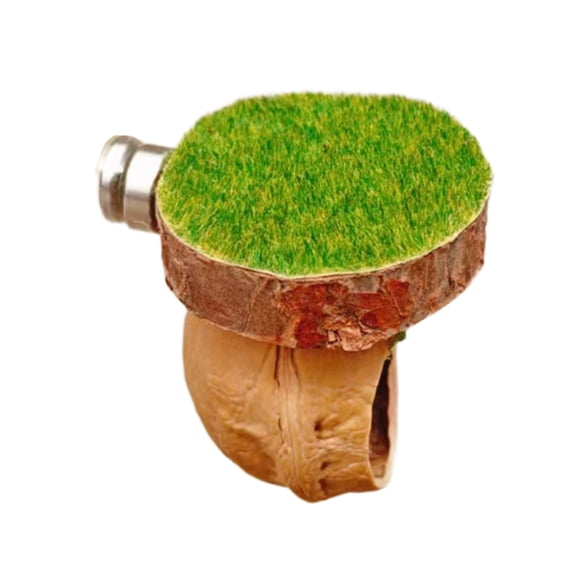 Wooden Pet Hideouts Shelter Cave with Design for Jumping Spiders and Reptiles Terrarium Landscape Accessory