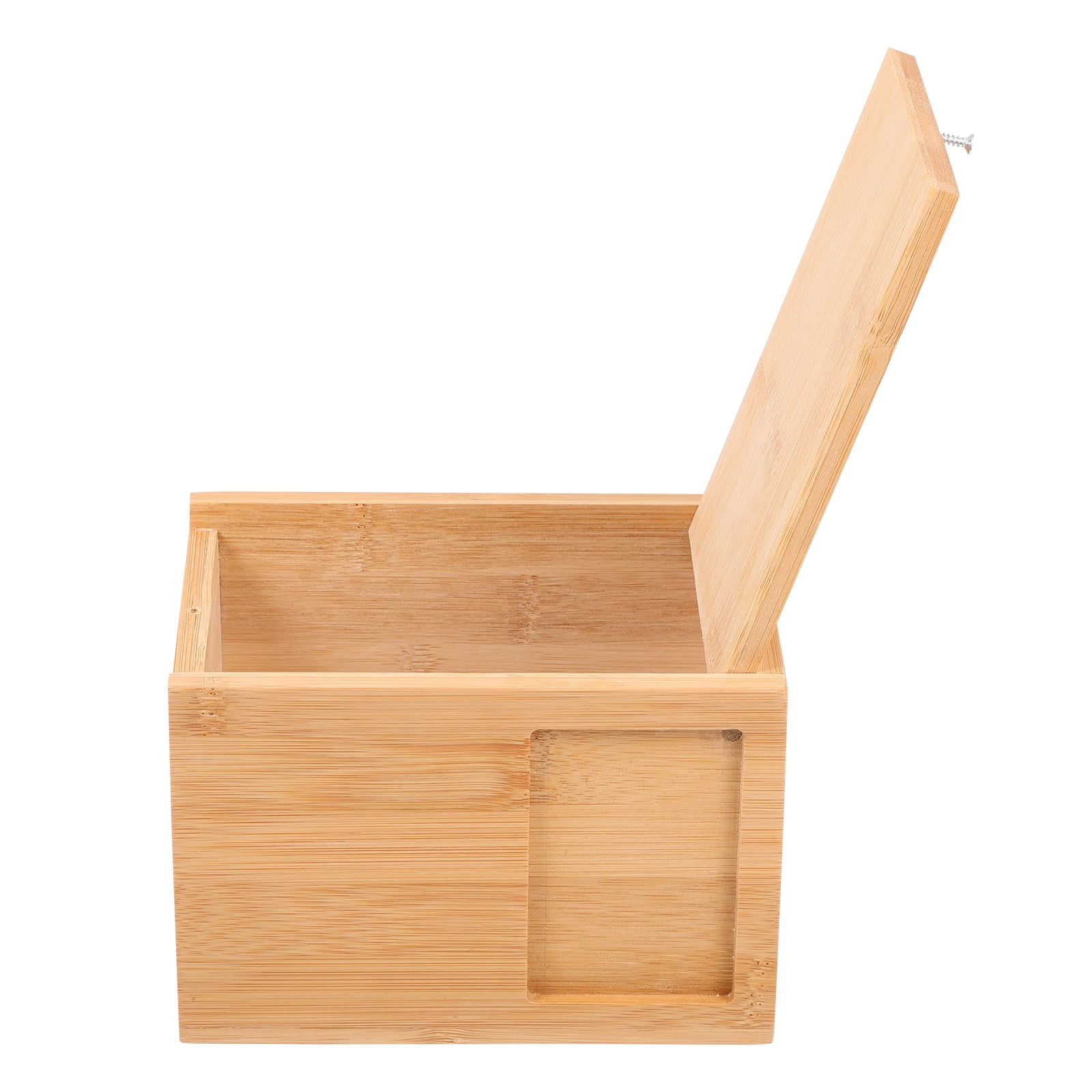 Wooden Pets Cinerary Casket Wooden Urn Storage Box Memorial for Cats ...