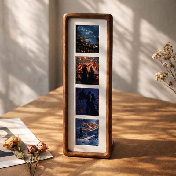 Wooden Photo Booth Frame, Photobooth Frame for Photo Strip Prints, Velaris City Photo, Cutsom Photo Gift