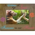 thumbnail image 1 of Wooden Photo Frame 4 x 6 Standing Wall Mounted Vintage Desktop Wall Decor Picture Frames with Adjustable Kickstand Portrait Display for Pet Photo Keepsake Christmas Thanksgiving Day Gifts Colorful, 1 of 9