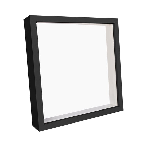 Wooden Photo Frame Multipurpose Deep 3d Frame For Filling Money Box Wooden Photo Desktop Ornment Picture Specimens Holder