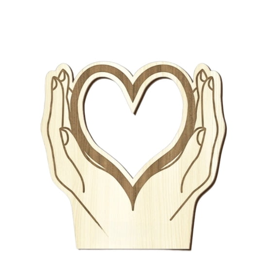 Wooden Photo Frame Present for Couples Family Love Home Decor Mother's Day