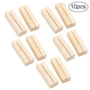 Wooden Photo Note Place Card Name Holder Cafe Shop Menu Table Number Clips Stand