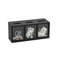 thumbnail image 1 of Wooden Piggy Bank for Kids, 9.8x4.3x3.5 inch, Unfinished Wood Savings Box for Children, 1 of 7