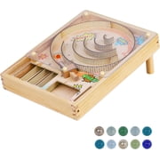 Wooden Pinball ,Skee Ball & Marble Board Machine for Party Fun