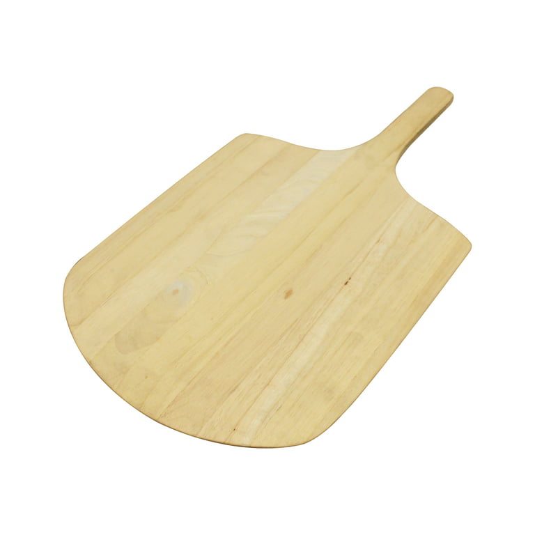 Choice 12 x 14 Wooden Tapered Pizza Peel with 8 Handle