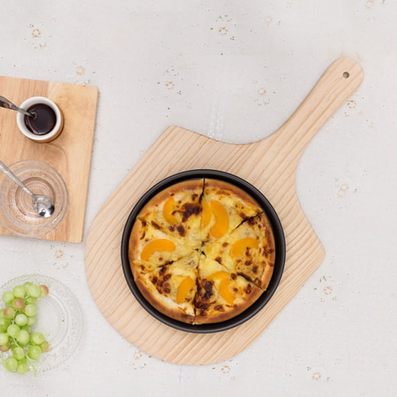 Wooden Pizza Peel Pizza Spatula Hanging Spatula Style Pizza Pizza Oven Accessories Tools Cutting Board With Handle For Pizza Cooking Utensils