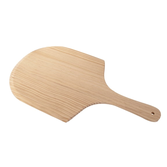Wooden Pizza Peel with Handle Sturdy Lightweight Wood Non Stick Easy Grip Cutting Board Pizza Oven Baking Accessory
