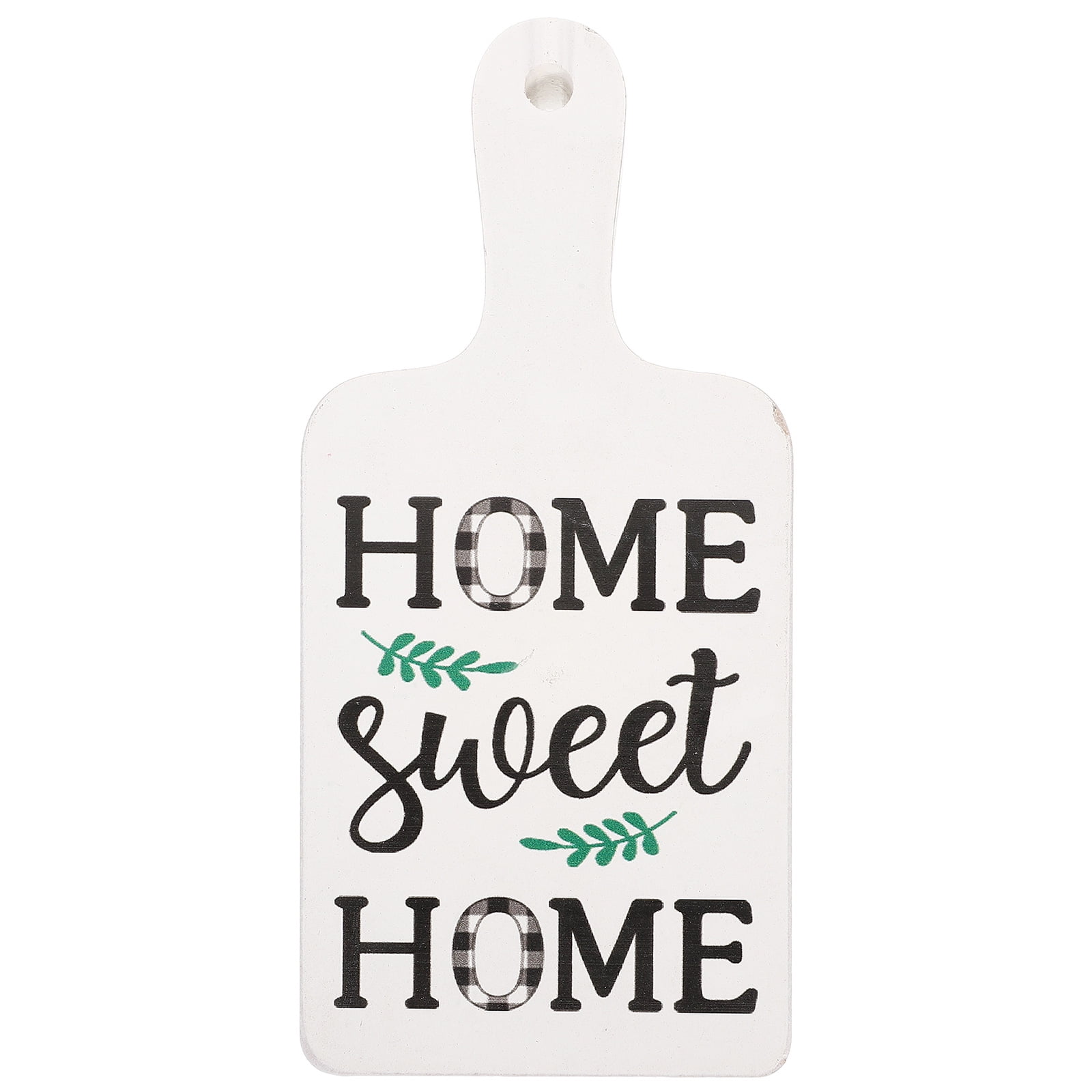 Wooden Placard Ornament Wooden Wall Sign Entrance Decor Wall Home Sign
