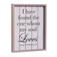 thumbnail image 1 of Wooden Plaque, I Have Found the One, 1 of 1