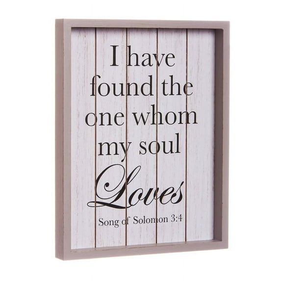 Wooden Plaque, I Have Found the One