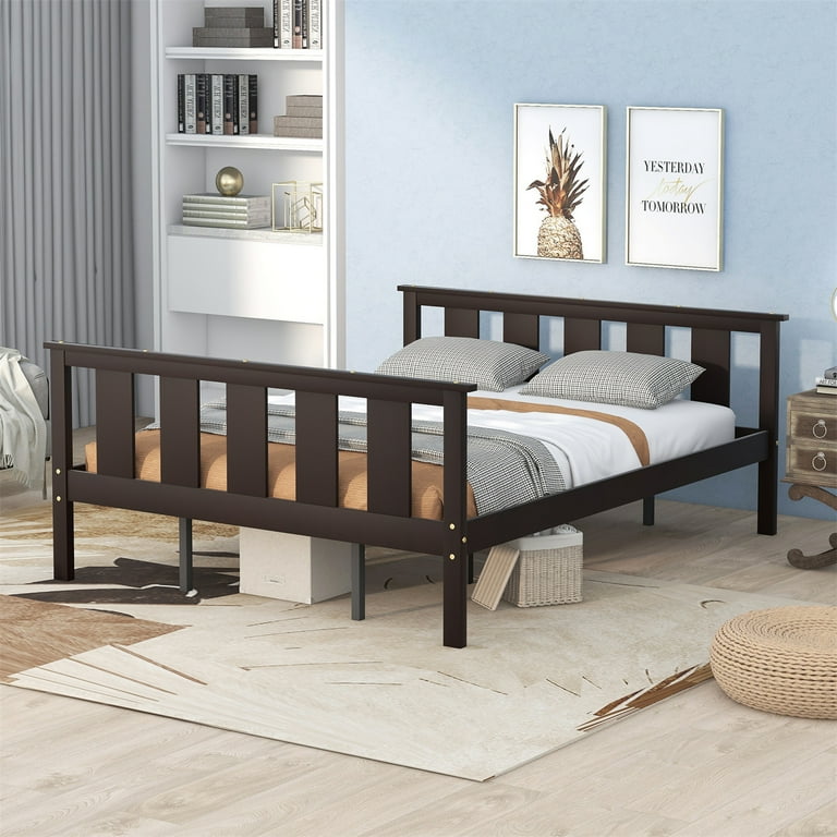 Simple bed frame and headboard outlet