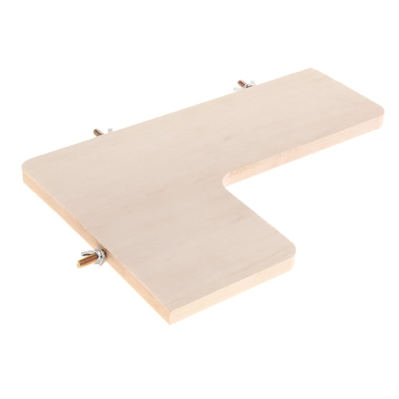 Wooden Platform Cage Seat Board For Parrots, Cockatiels, Budgies, Small Animals,