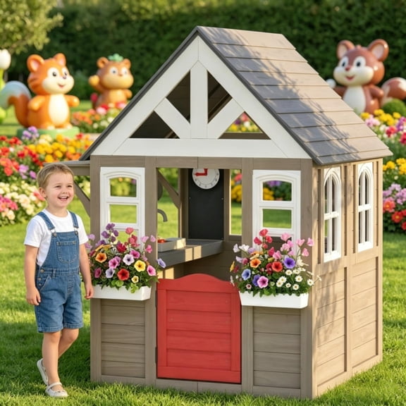 Wooden Playhouse