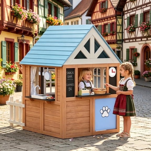 Wooden Playhouse