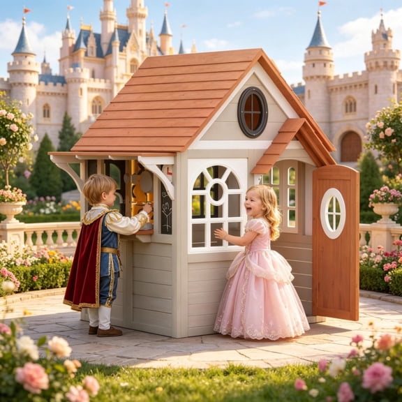 Wooden Playhouse