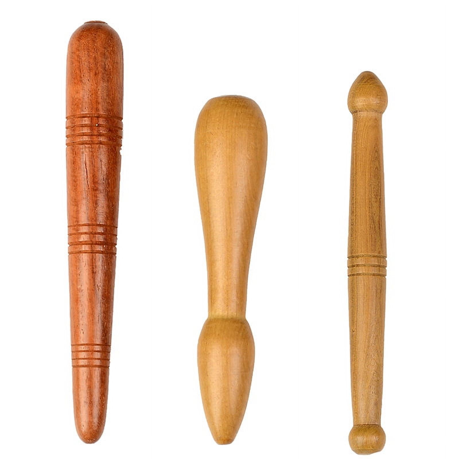 Poding Stick Wooden Potting Stick Multifunctional Whole Body Meridian Health Care ...