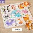 thumbnail image 1 of Wooden Preschool Learning Number Lette Puzzle Toys for Kids Age 2-4，Educational Toys,Early Learning Baby Kids Toy Wooden Puzzles for Toddlers 1, 2, 3 Year Old Clearance, 1 of 7