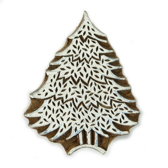 Wooden Printing Block Tree Style Wood Block Scrapbook Stamp Printer Stamp