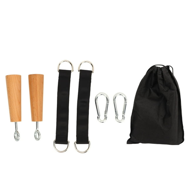 Wooden Pull Up Grips Wooden Finger Strength Trainer Home Gym Upper Body