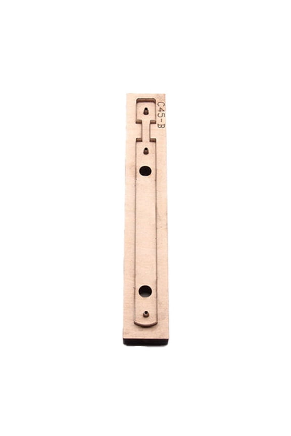 Wooden Punching Die Key Chain Stencil Tools Keychain Handcraft Pendant Template DIY Leather Tool Cutting Mould B