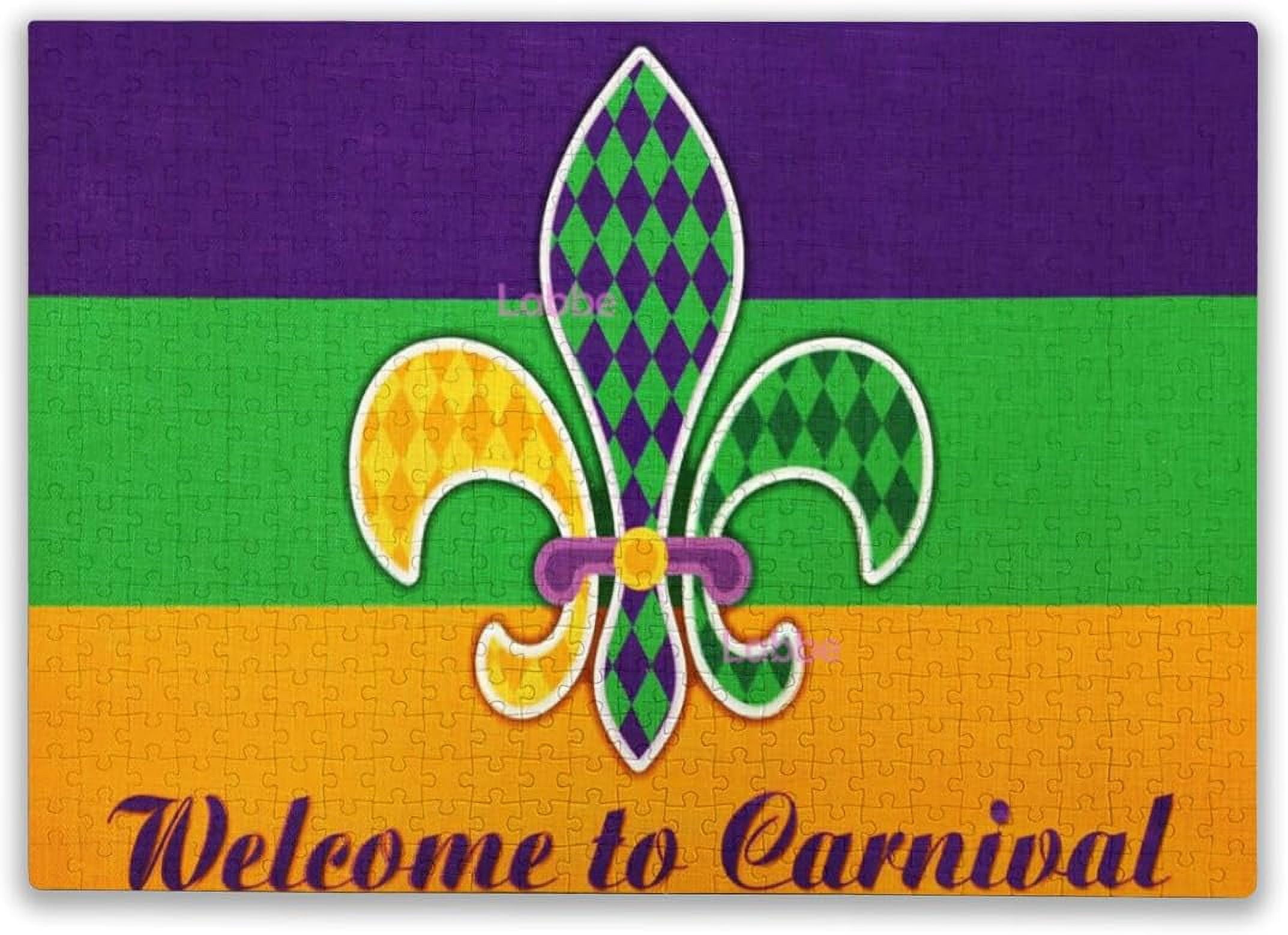mardi gras puzzle