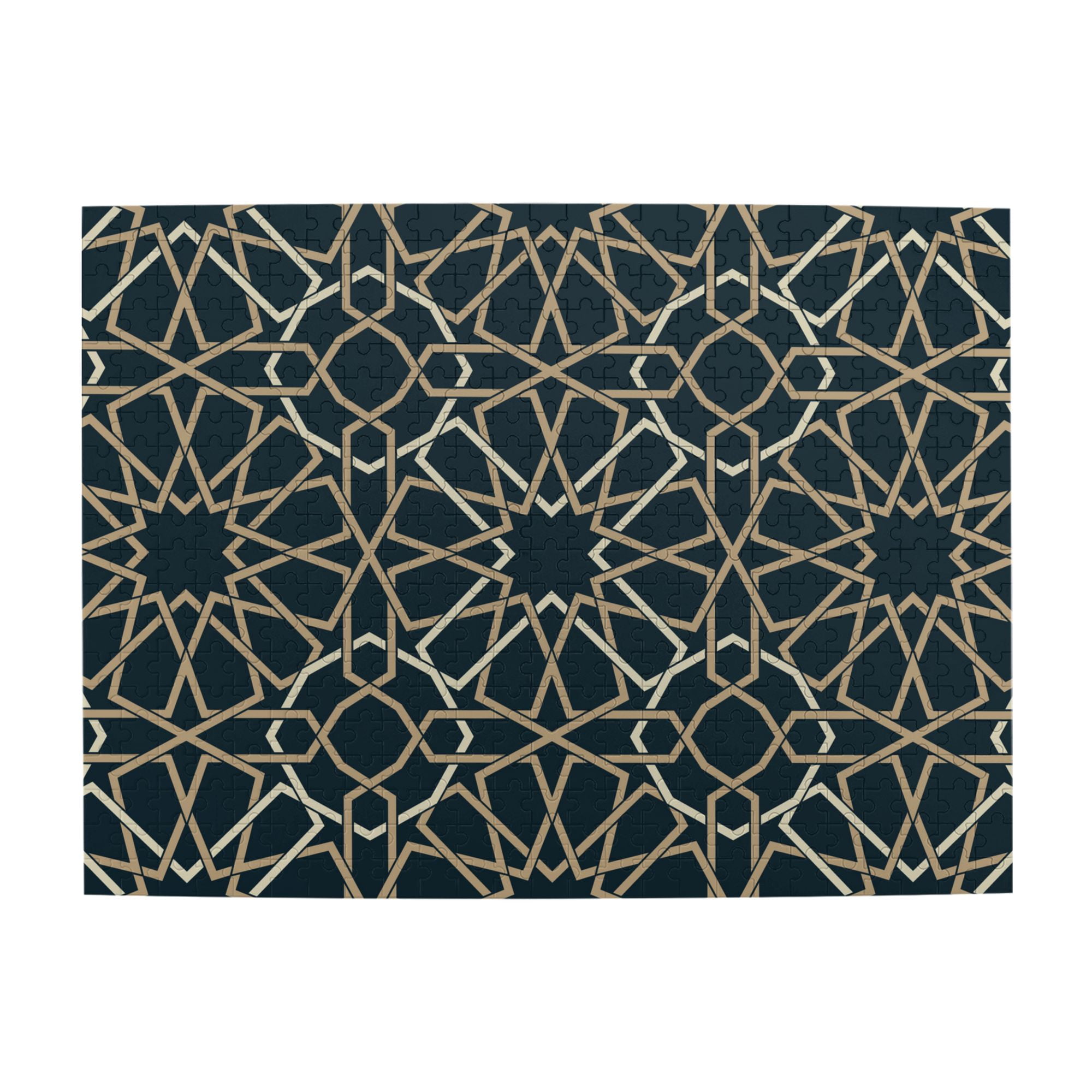 Wooden Puzzle Arabesque Pattern 500-Slice Puzzle for All Ages Gifts ...