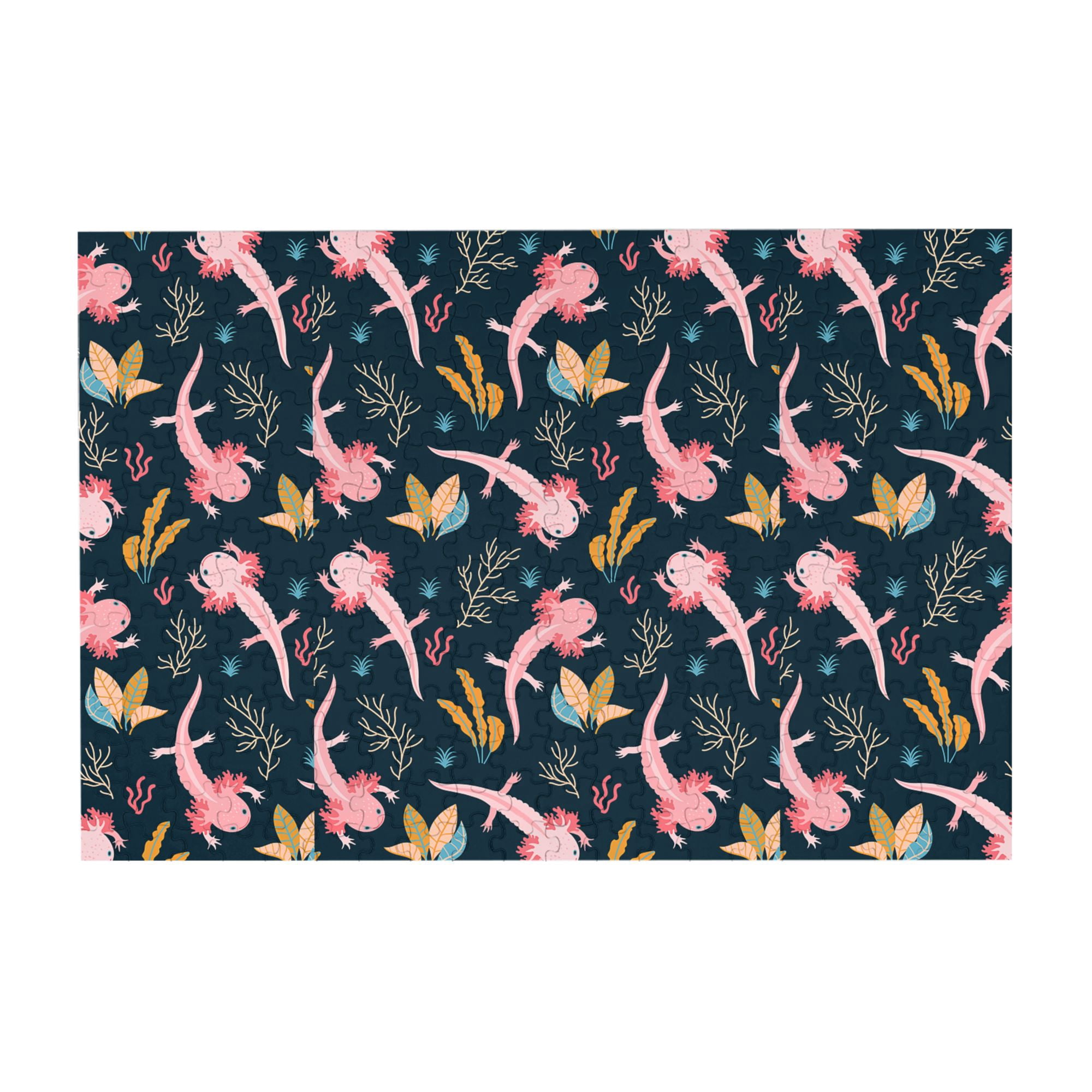 Wooden Puzzle Axolotl and Sea 300-Slice Puzzle for All Ages Gifts ...