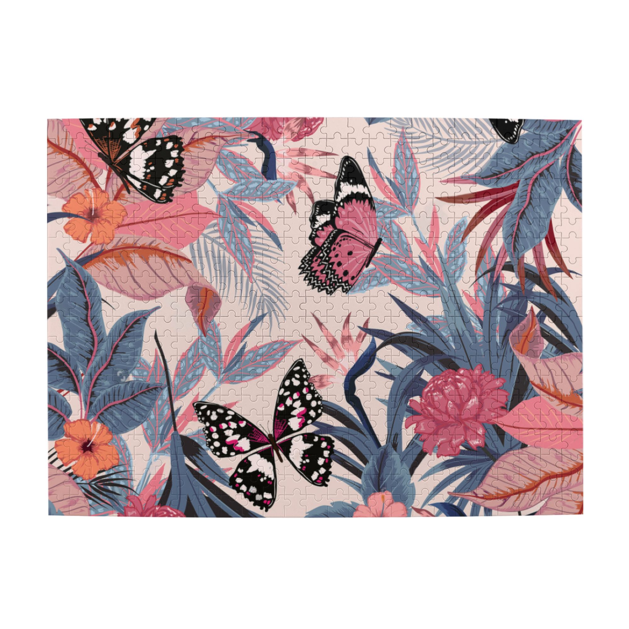 Wooden Puzzle Beautiful Artistic Flower 500-Slice Puzzle for All Ages ...