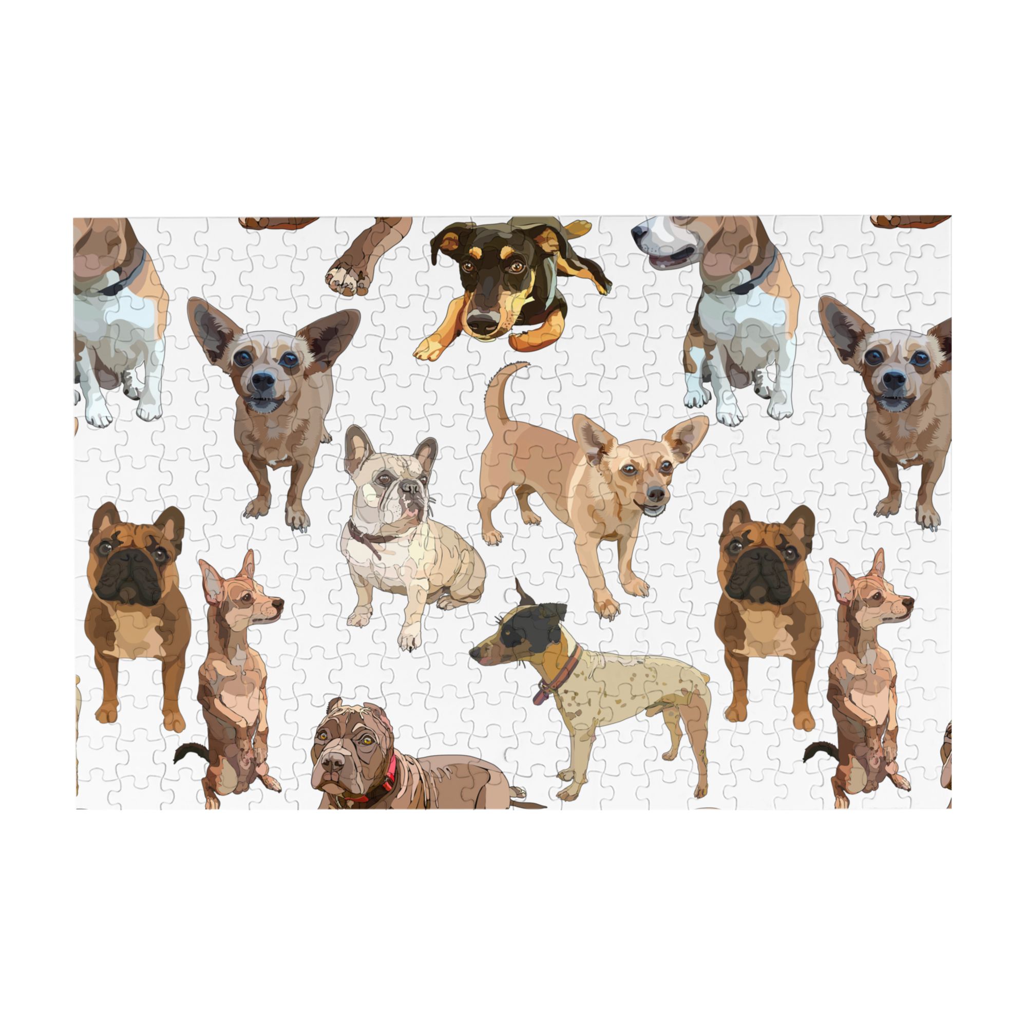 Wooden Puzzle Bulldog 300-Slice Puzzle for All Ages Gifts - Walmart.com