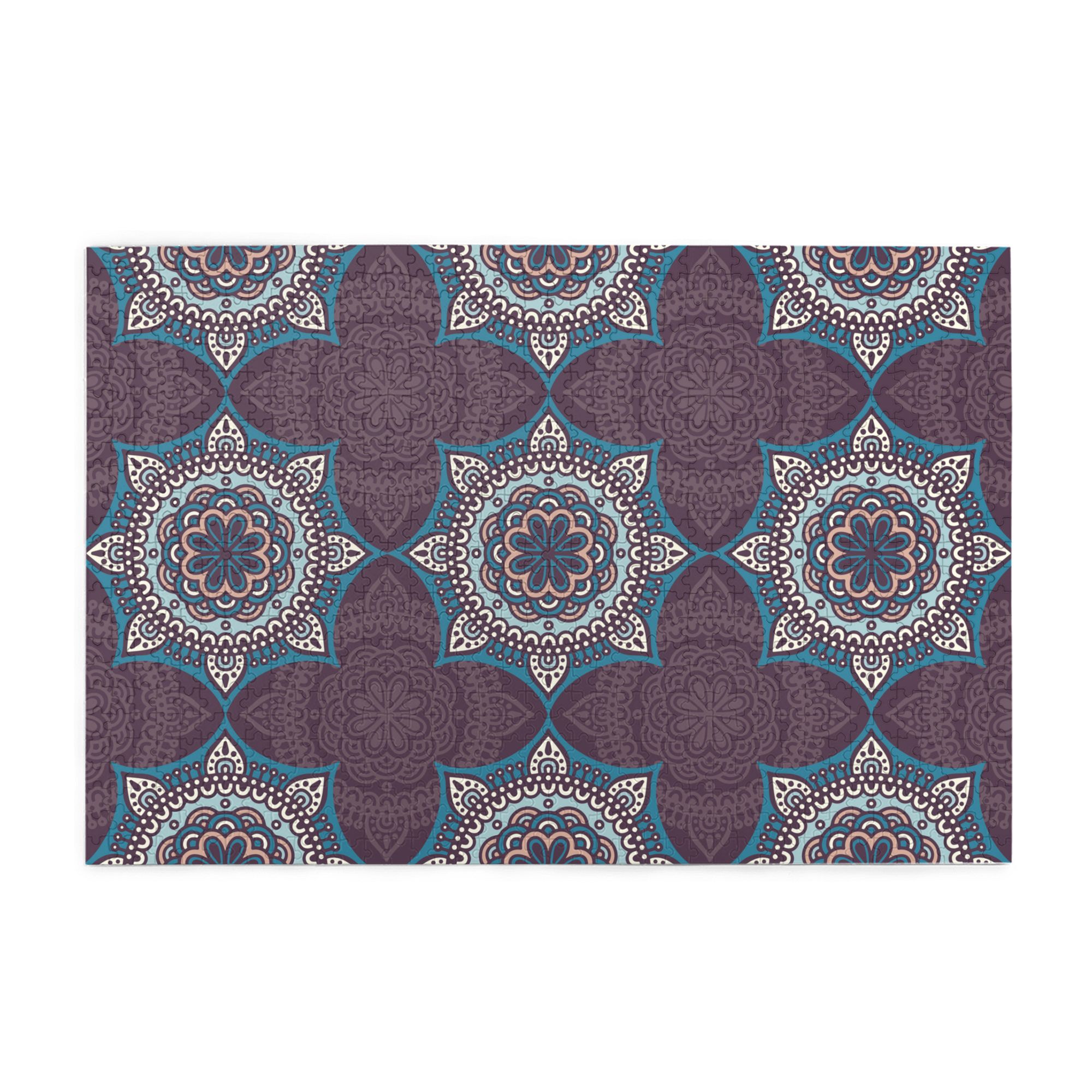 Wooden Puzzle Classical ethnic pattern 1000-Slice Puzzle for All Ages ...