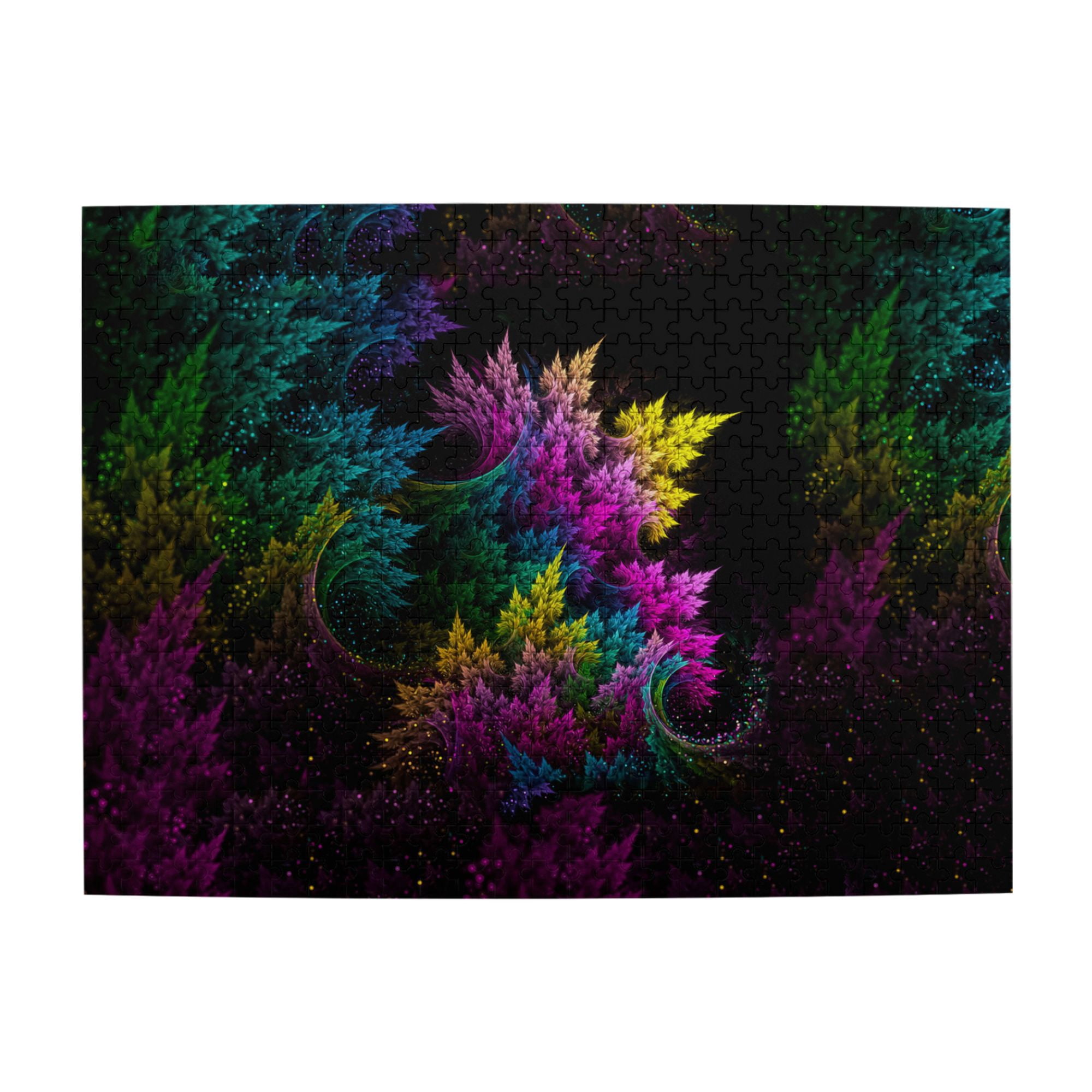Wooden Puzzle Colorful Background 500-Slice Puzzle for All Ages Gifts ...
