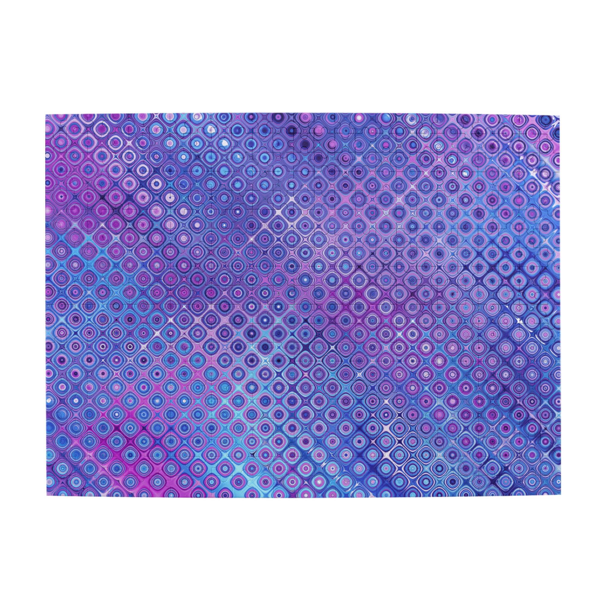 Wooden Puzzle Colorful abstract background 500-Slice Puzzle for All ...