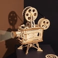 thumbnail image 1 of Wooden Puzzle DIY Vitascope Mechanical Gears Movie Projector LK601 by Hands Craft, 1 of 4