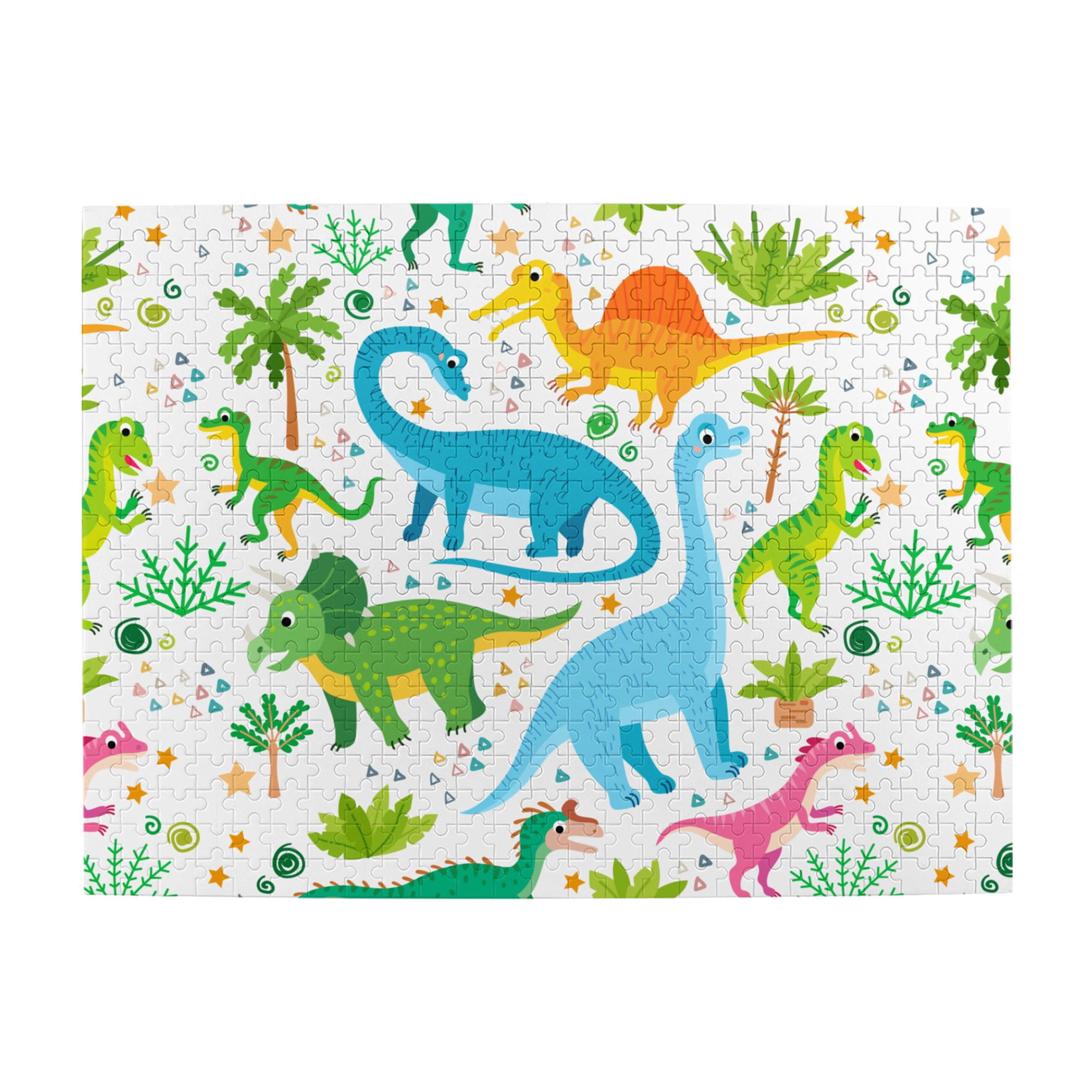Wooden Puzzle Dinosaur 500-Slice Puzzle for All Ages Gifts - Walmart.com