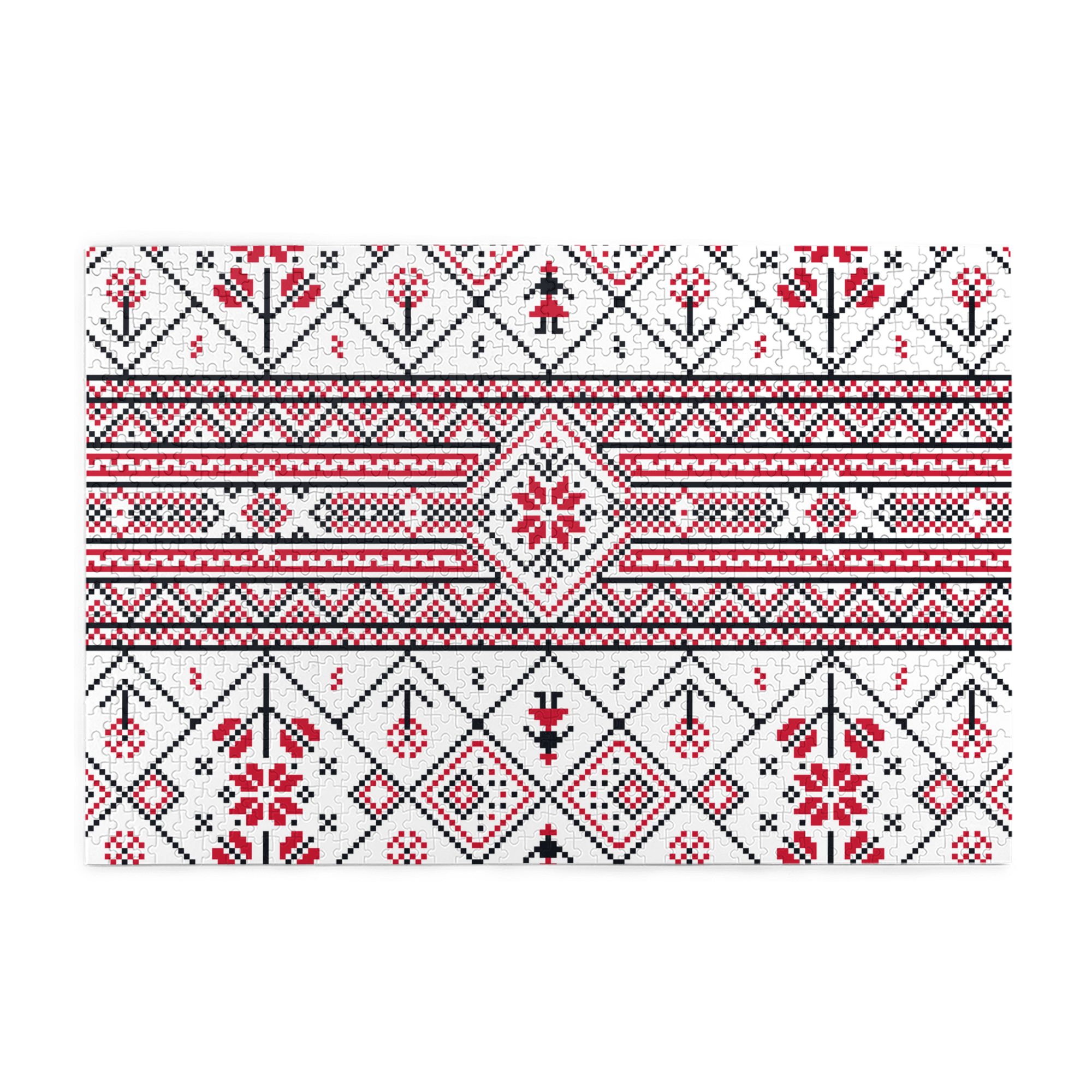 Wooden Puzzle Ethnic Pattern 1000-Slice Puzzle for All Ages Gifts ...